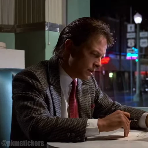 ✍️ Стикер «Back To The Future» для Telegram