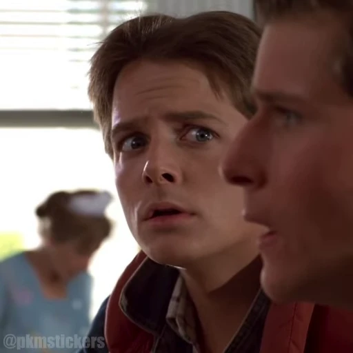 😯 Стикер «Back To The Future» для Telegram