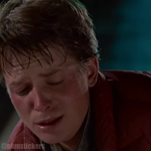 😢 Стикер «Back To The Future» для Telegram
