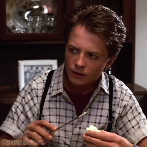 🤨 Стикер «Back To The Future» для Telegram