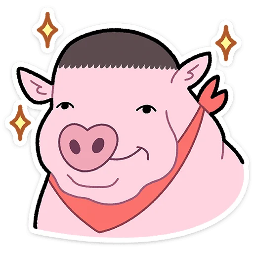 🐷 Стикер «Бекончик» для Telegram