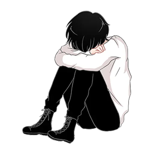😢 Стикер «Плохой кун» для Telegram