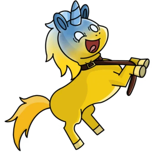 😨 Стикер «Bad Unicorn» для Telegram