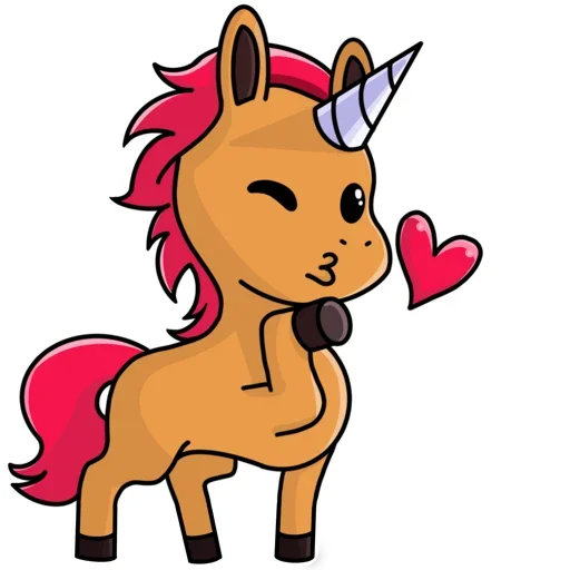 😘 Стикер «Bad Unicorn» для Telegram