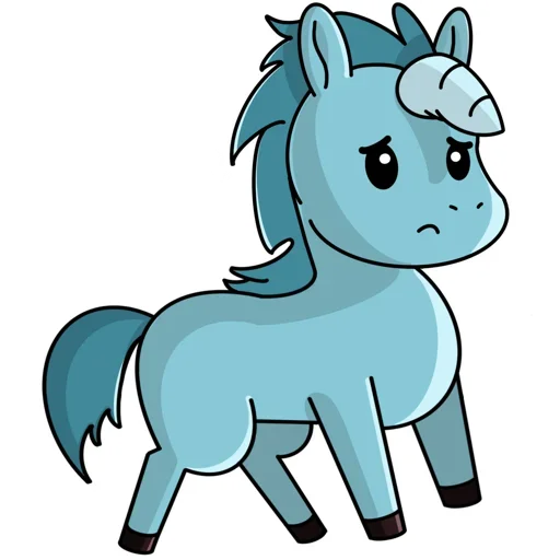 😫 Стикер «Bad Unicorn» для Telegram