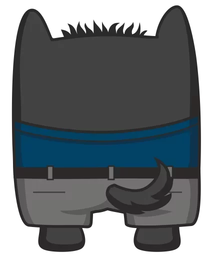 😚 Стикер «Bad Wolf» для Telegram