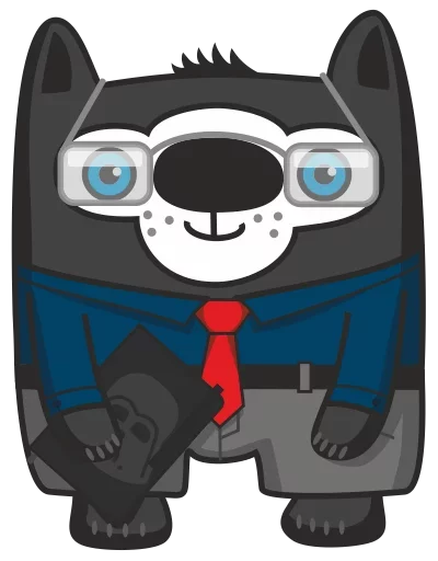 🤓 Стикер «Bad Wolf» для Telegram