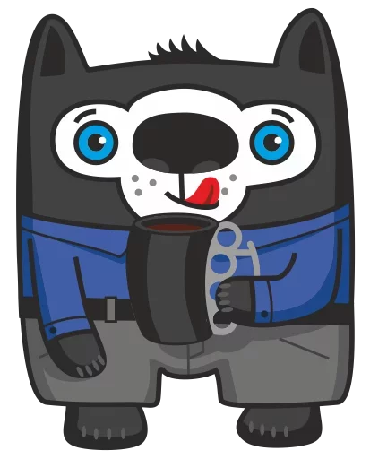 🤠 Стикер «Bad Wolf» для Telegram