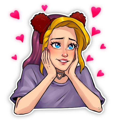 😍 Стикер «BADACTRESS» для Telegram