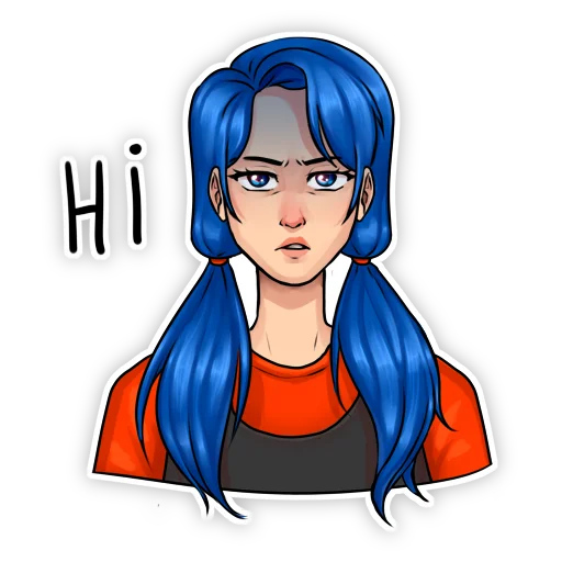 😡 Стикер «BADACTRESS» для Telegram