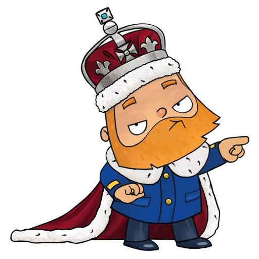 🤴 Стикер «Bad Advice» для Telegram