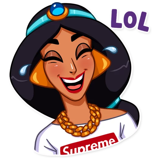 Стикерпак Badass Disney для Telegram