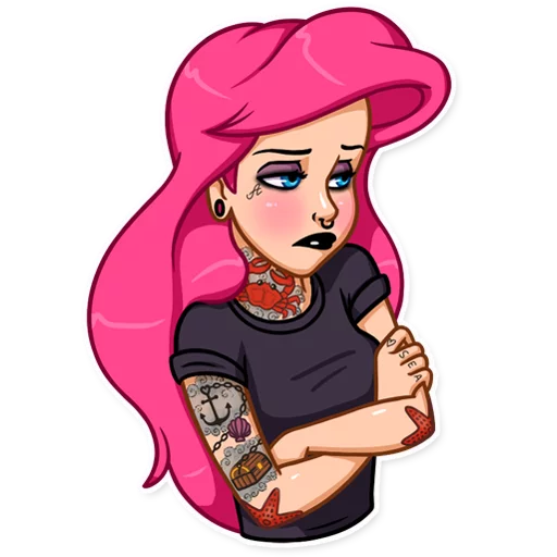 😒 Стикер «Badass Disney» для Telegram