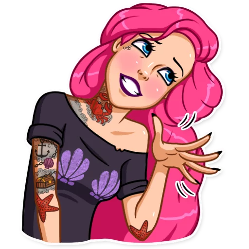 👋 Стикер «Badass Disney» для Telegram