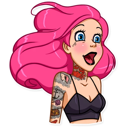 😃 Стикер «Badass Disney» для Telegram
