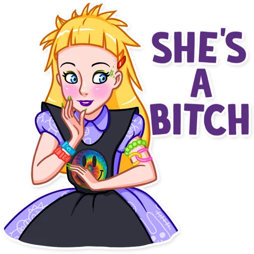 👀 Стикер «Badass Disney» для Telegram