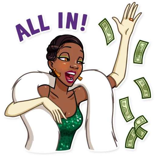 🤑 Стикер «Badass Disney» для Telegram