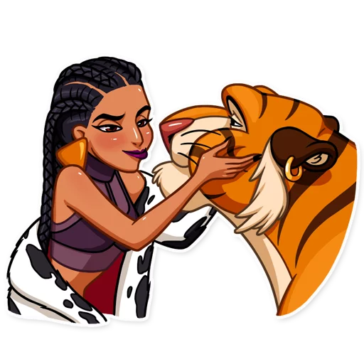😚 Стикер «Badass Disney» для Telegram