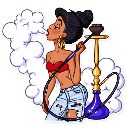 🚬 Стикер «Badass Disney» для Telegram