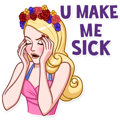 🙄 Стикер «Badass Disney» для Telegram