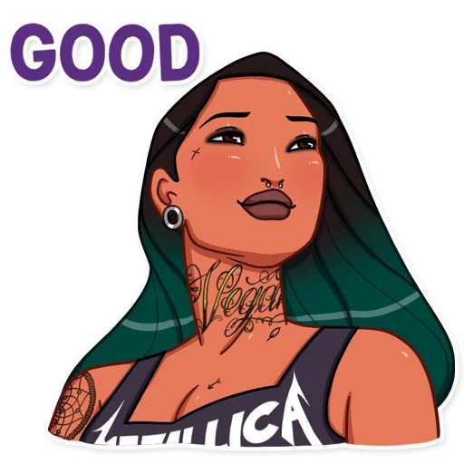 🙂 Стикер «Badass Disney» для Telegram