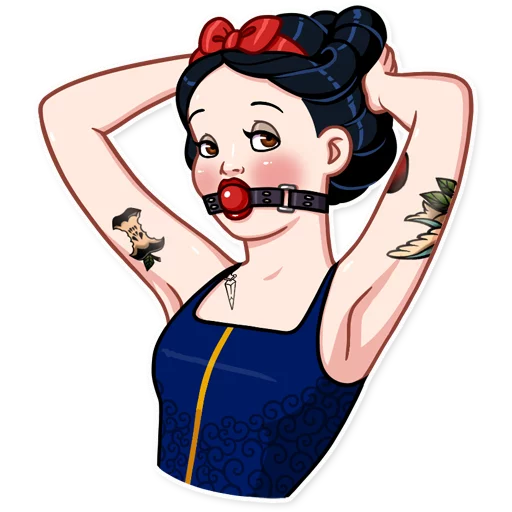 🍎 Стикер «Badass Disney» для Telegram