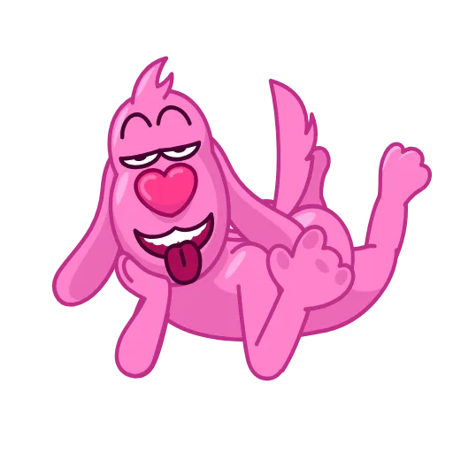 👋 Стикер «Lovehound» для Telegram