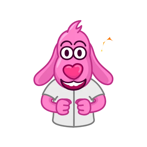 ❤️‍🔥 Стикер «Lovehound» для Telegram