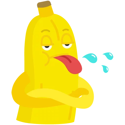 😥 Стикер «bad banana» для Telegram
