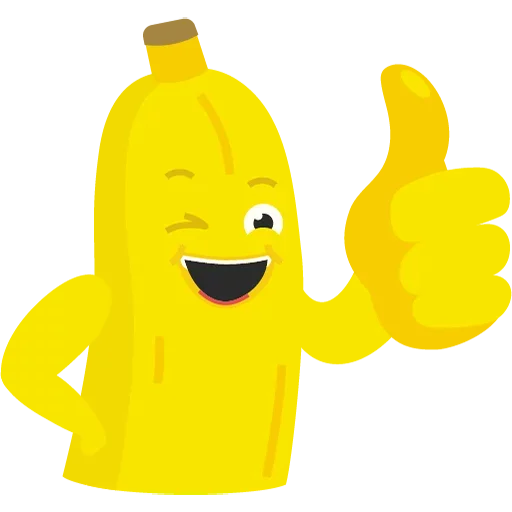 😥 Стикер «bad banana» для Telegram