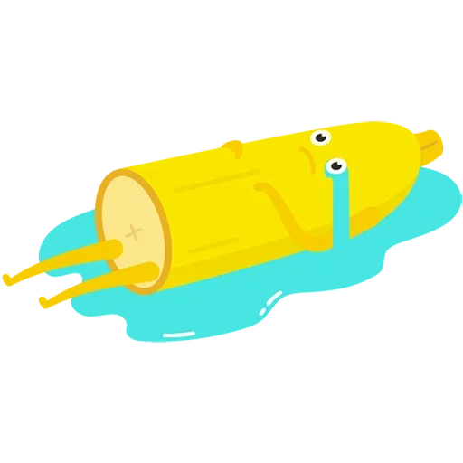🤤 Стикер «bad banana» для Telegram