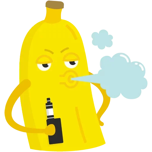 😵 Стикер «bad banana» для Telegram