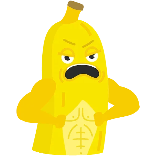 😲 Стикер «bad banana» для Telegram
