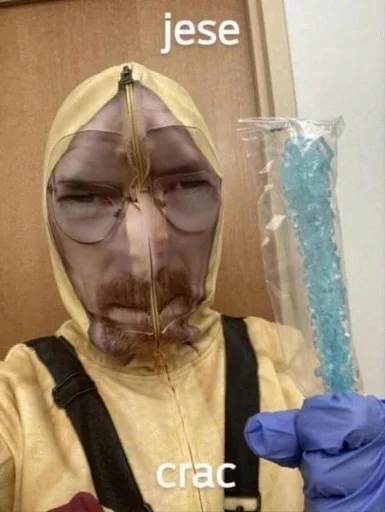 🤪 Стикер «ВО ВСЮ ТЯЖКУ» для Telegram