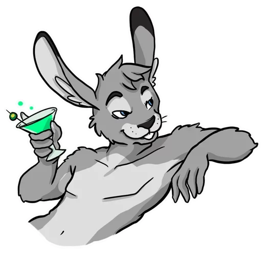 Стикерпак Bad Bunny Boy для Telegram