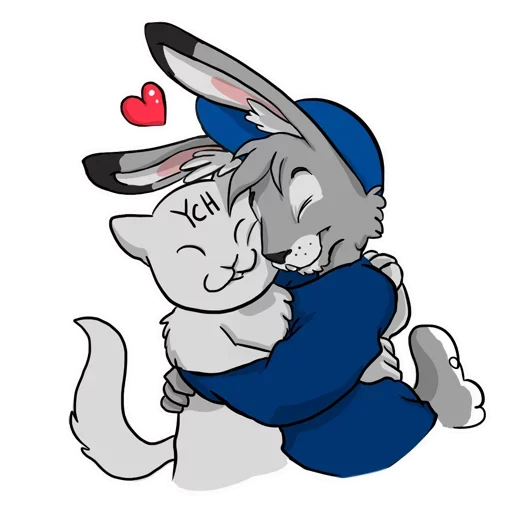 🤗 Стикер «Bad Bunny Boy» для Telegram