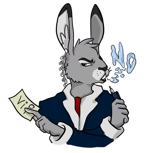 ⛔️ Стикер «Bad Bunny Boy» для Telegram