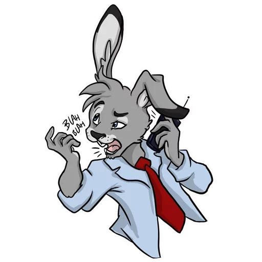 🙄 Стикер «Bad Bunny Boy» для Telegram