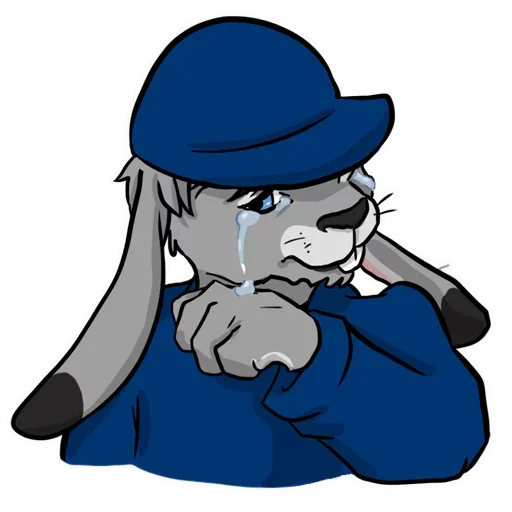 😿 Стикер «Bad Bunny Boy» для Telegram