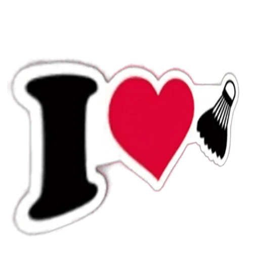 ❤️ Стикер «badminton» для Telegram