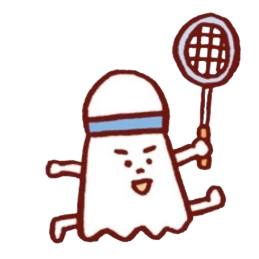 🙃 Стикер «badminton» для Telegram