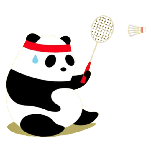 😖 Стикер «badminton» для Telegram
