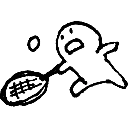 😓 Стикер «badminton» для Telegram
