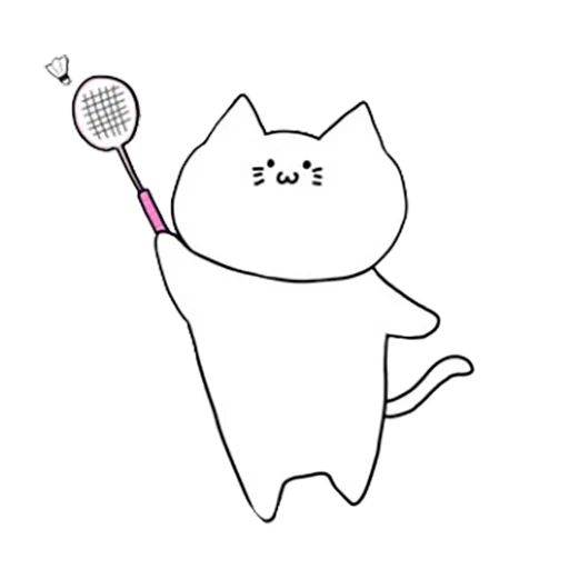 😊 Стикер «badminton» для Telegram