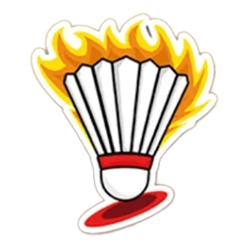 🔥 Стикер «badminton» для Telegram