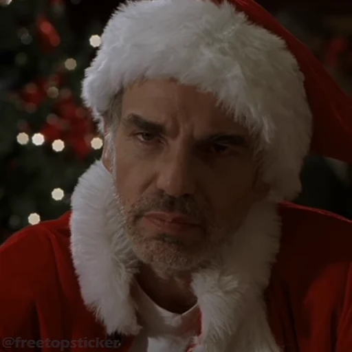 Стикерпак Плохой Санта Bad Santa для Telegram
