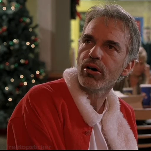 🥬 Стикер «Плохой Санта Bad Santa» для Telegram