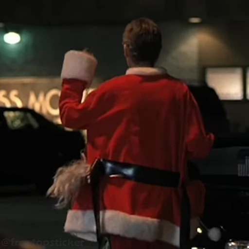 🖕 Стикер «Плохой Санта Bad Santa» для Telegram