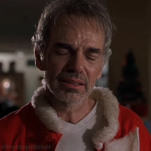 😢 Стикер «Плохой Санта Bad Santa» для Telegram