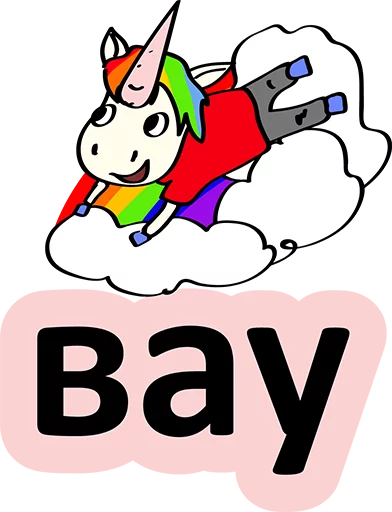Стикер 28 BadUnicorn